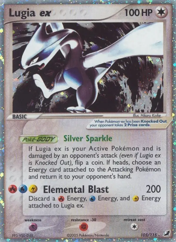 Lugia ex #105 Unseen Forces PSA 10