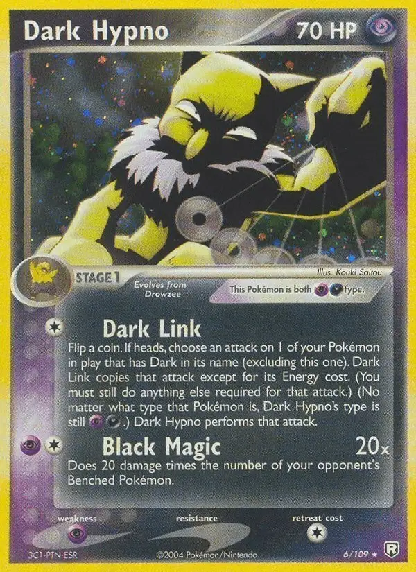 Dark Hypno #6 Team Rocket Returns PSA 10