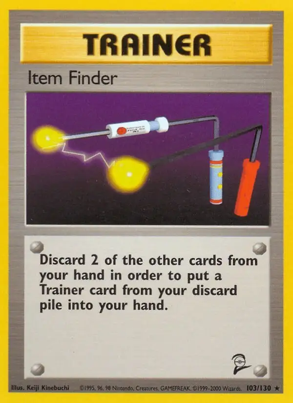 Item Finder #103 Base Set 2 PSA 10
