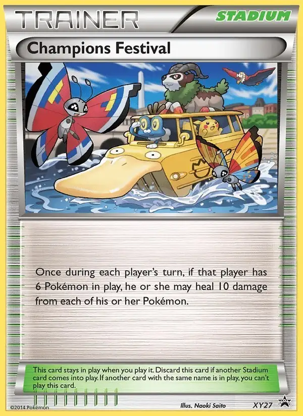 Champions Festival #XY27 XY Black Star Promos PSA 10