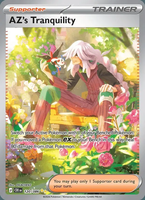 AZ's Tranquility #120 Chaos Rising PSA 10