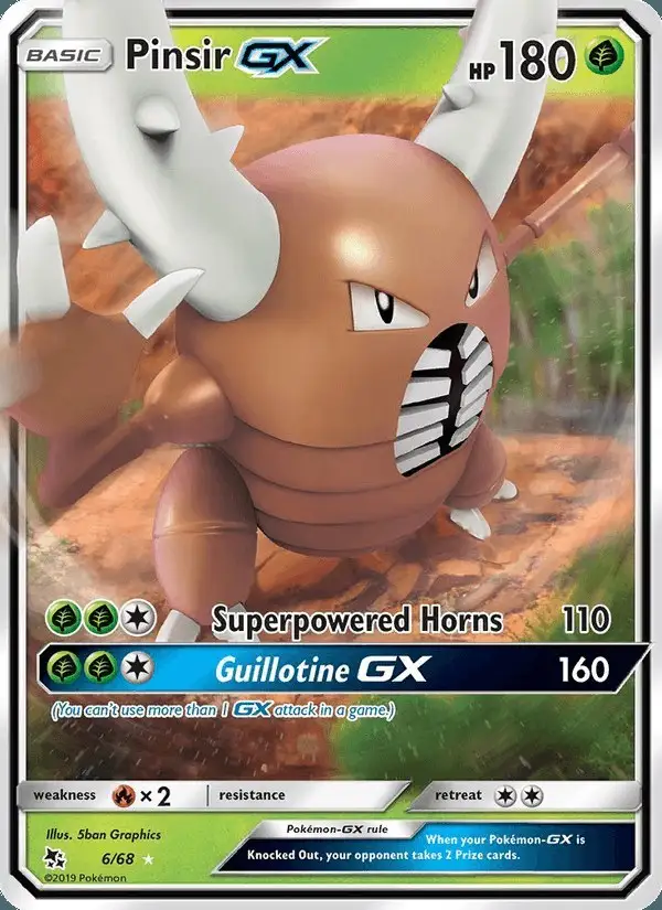 Pinsir GX #6 Hidden Fates PSA 10