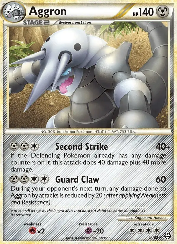Aggron #1 Triumphant PSA 10