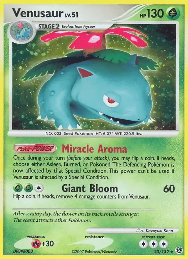 Venusaur #20 Secret Wonders PSA 10