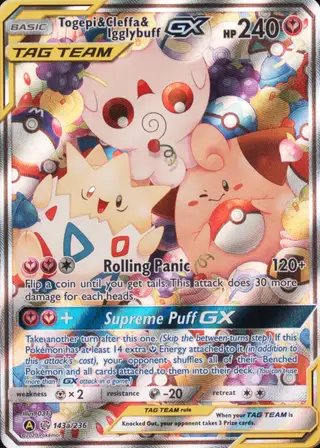 Tgpi/Clfa/Iglybf GX #143A Cosmic Eclipse PSA 10
