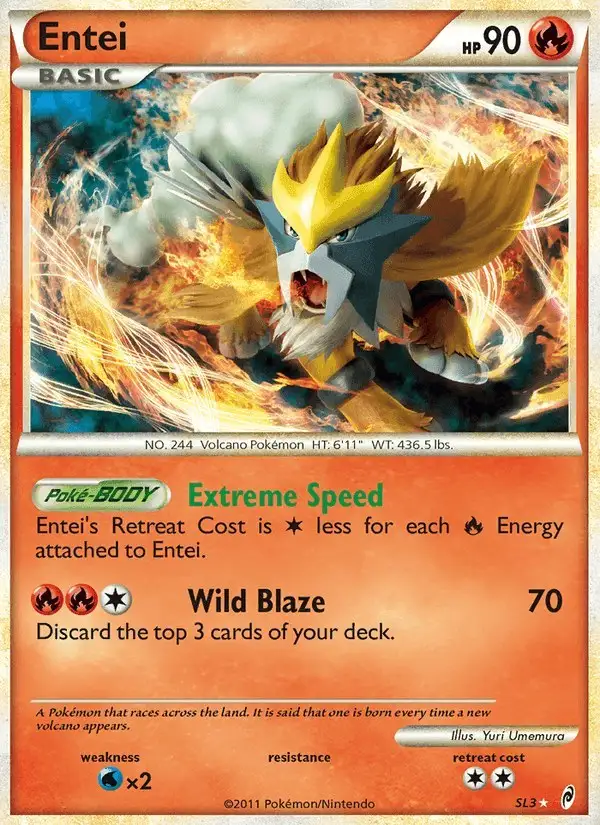 Entei #SL3 Call of Legends PSA 10