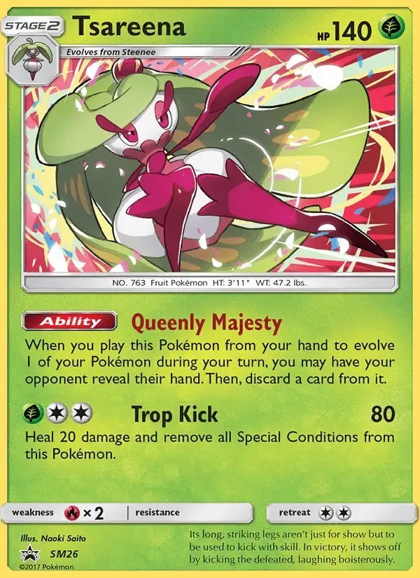 Tsareena #SM26 SM Black Star Promos PSA 10