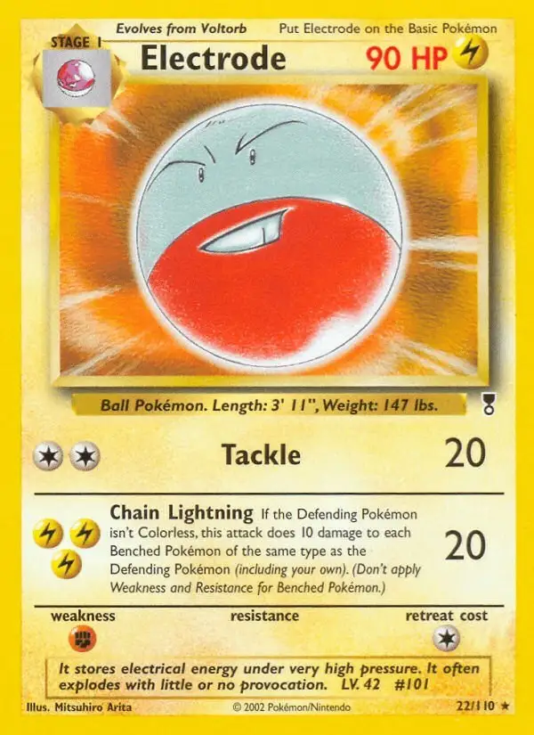 Electrode #22 Legendary Collection PSA 10