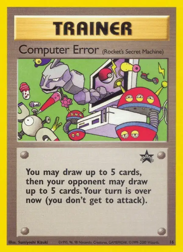 Computer Error #16 Wizards Black Star Promos PSA 10
