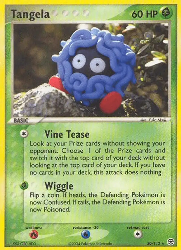 Tangela #30 FireRed & LeafGreen PSA 10