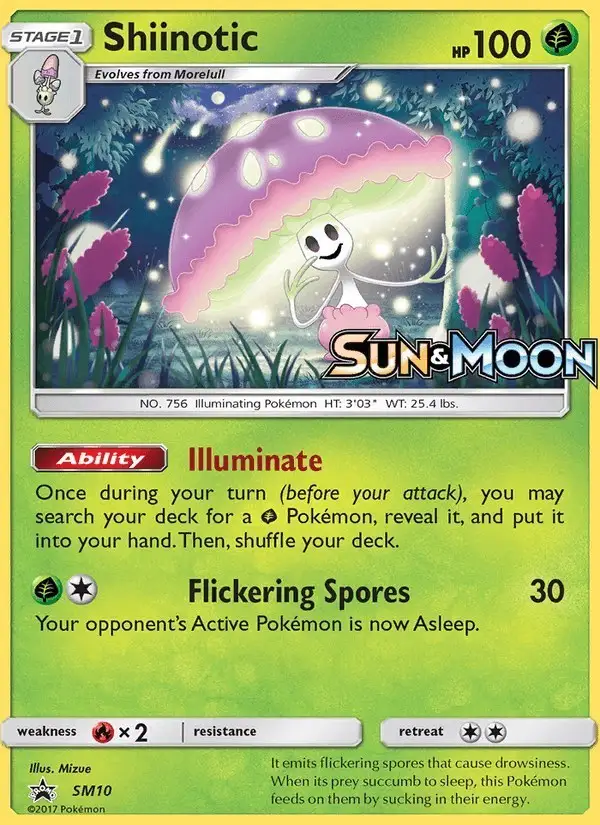Shiinotic #SM10 SM Black Star Promos PSA 10