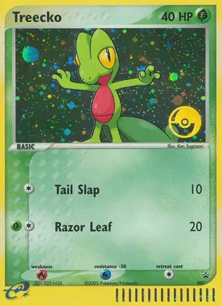Treecko #7 Nintendo Black Star Promos PSA 10