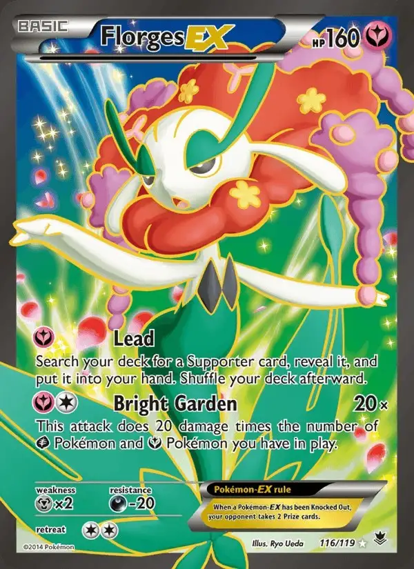 Florges EX #116 Phantom Forces PSA 10