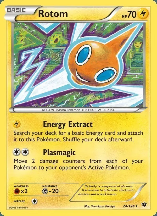 Rotom #24 Fates Collide PSA 10