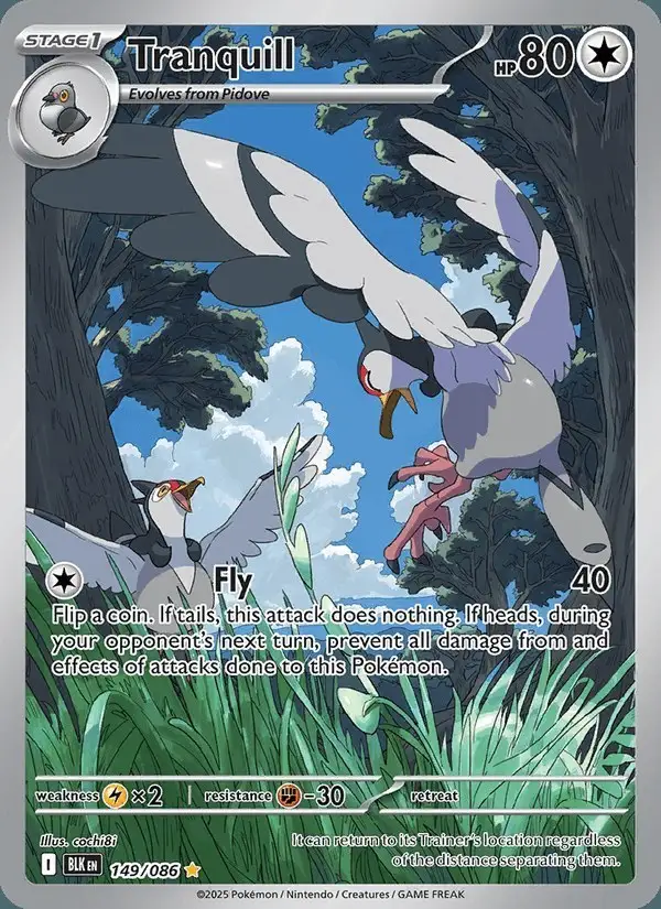 Tranquill #149 Black Bolt PSA 10