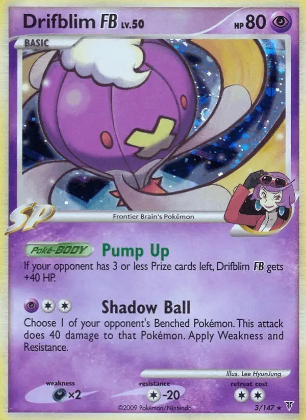 Drifblim FB #3 Supreme Victors PSA 10
