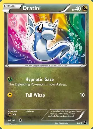 Dratini #2 Dragon Vault PSA 10