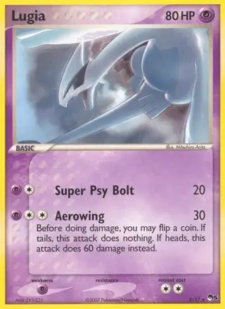 Lugia #2 POP Series 5 PSA 10