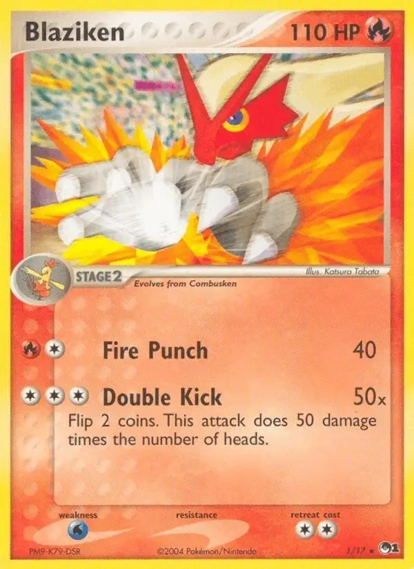 Blaziken #1 POP Series 1 PSA 10