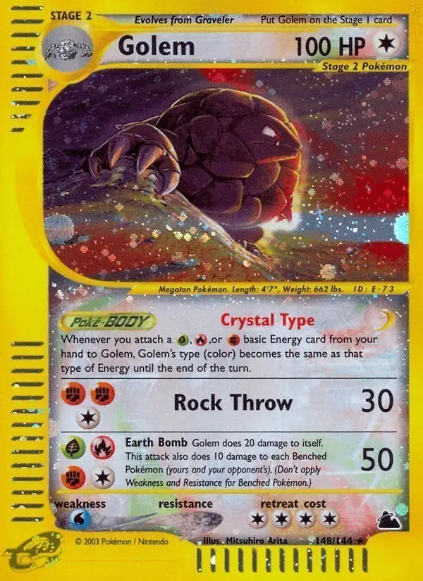 Golem #148 Skyridge PSA 10