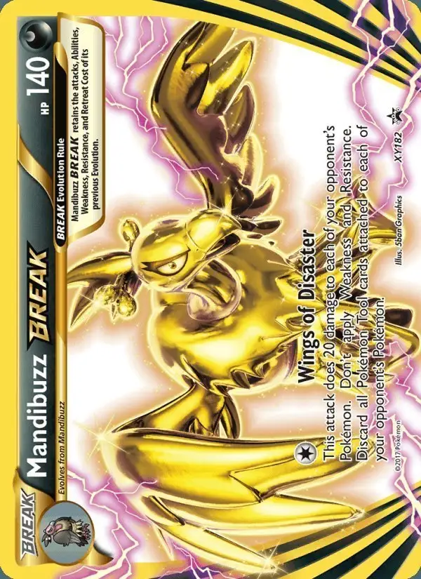 Mandibuzz BREAK #XY182 XY Black Star Promos PSA 10