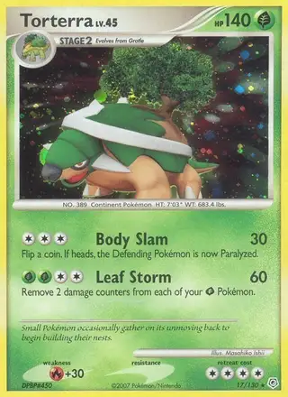 Torterra #17 Diamond & Pearl PSA 10