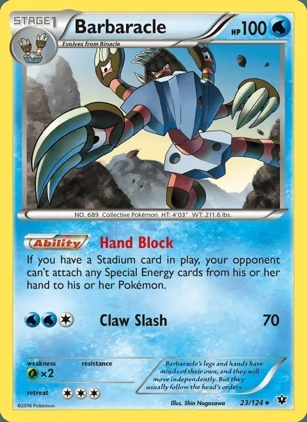 Barbaracle #23 Fates Collide PSA 10