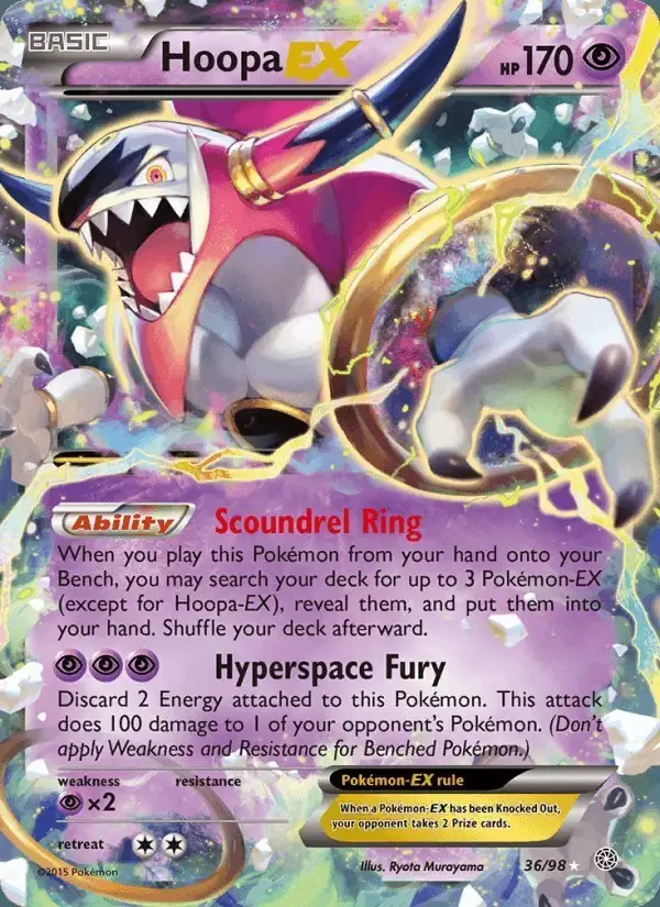 Hoopa EX #36 Ancient Origins PSA 10