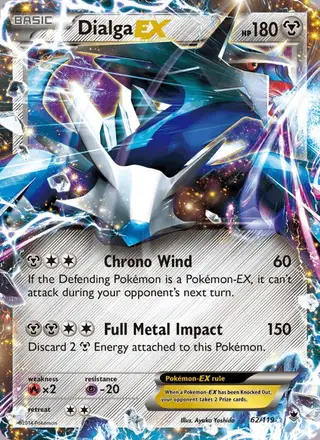 Dialga EX #62 Phantom Forces PSA 10