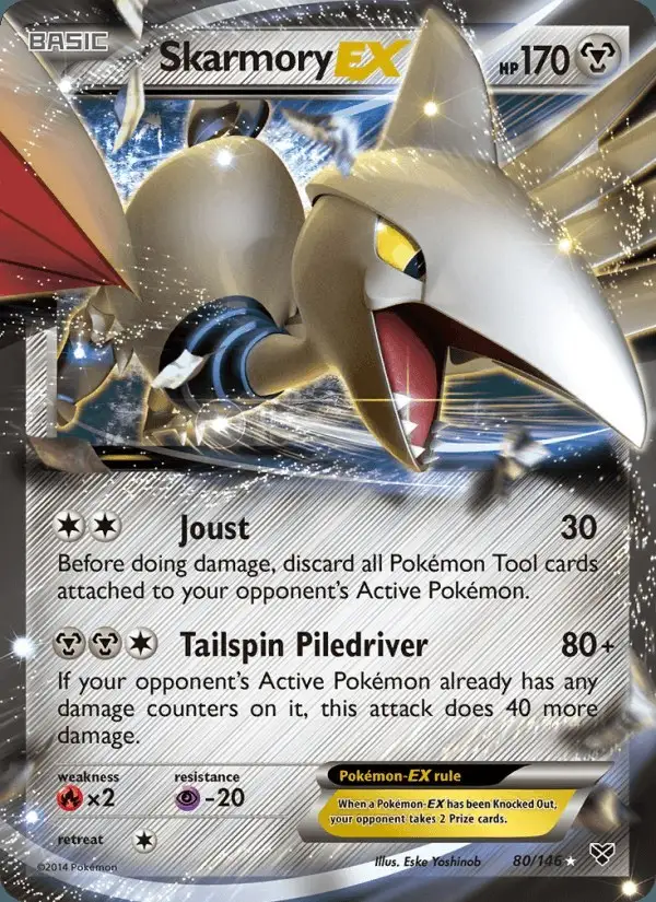 Skarmory EX #80 XY PSA 10
