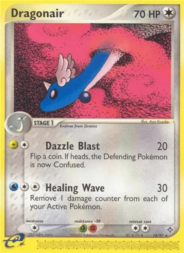 Dragonair #14 Dragon PSA 10