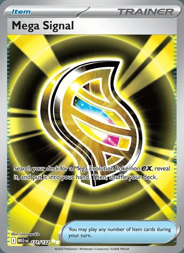 Mega Signal #171 Mega Evolution PSA 10
