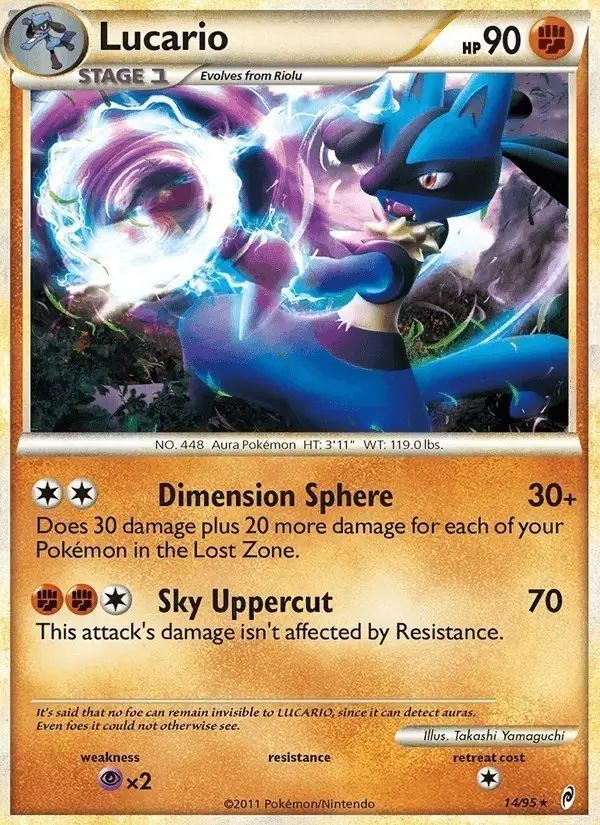Lucario #14 Call of Legends PSA 10