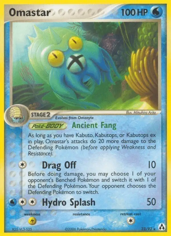 Omastar #23 Legend Maker PSA 10