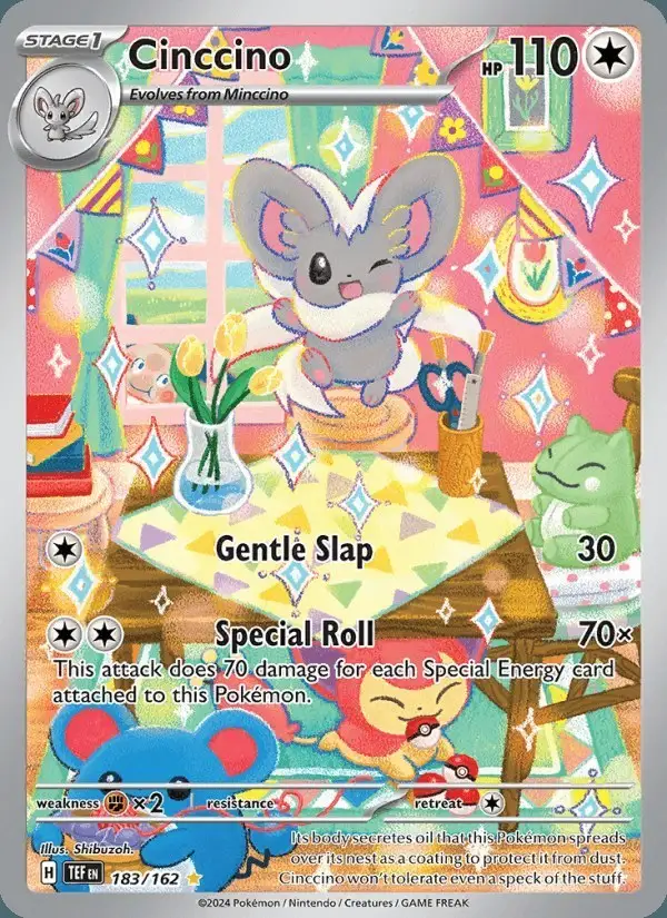 Cinccino #183 Temporal Forces PSA 10