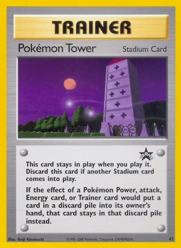 Pokémon Tower #42 Wizards Black Star Promos PSA 10