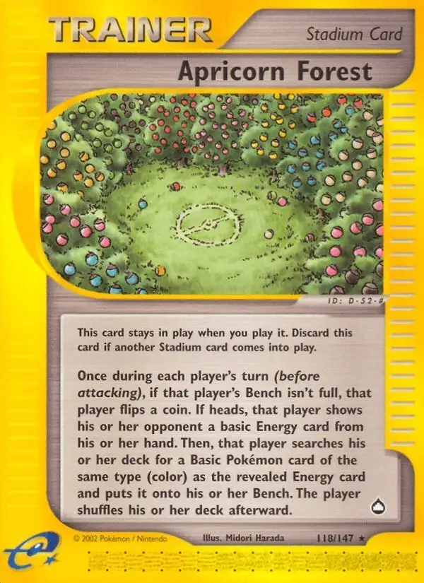 Apricorn Forest #118 Aquapolis PSA 10