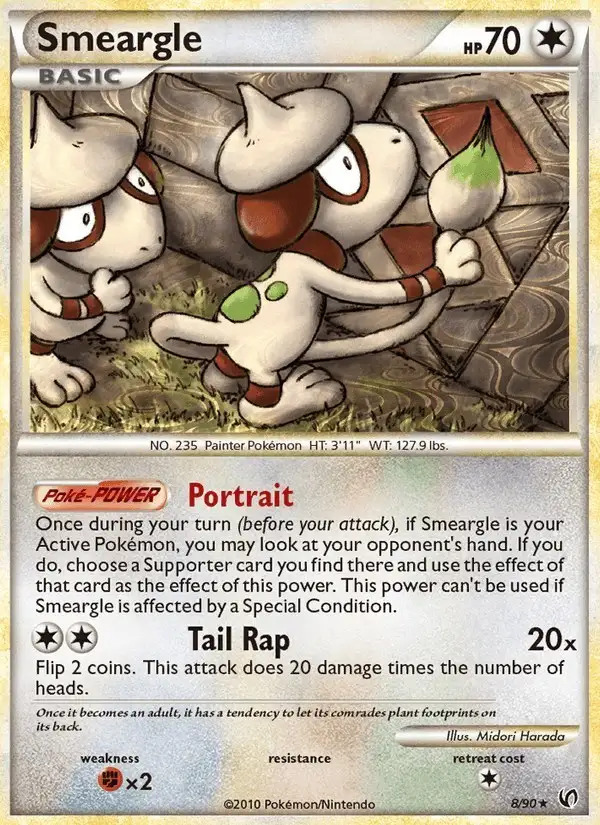 Smeargle #8 Undaunted PSA 10