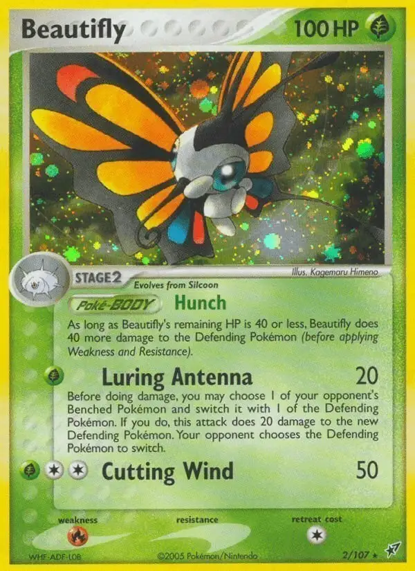Beautifly #2 Deoxys PSA 10