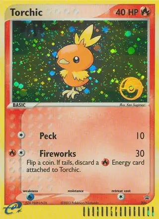 Torchic #6 Nintendo Black Star Promos PSA 10