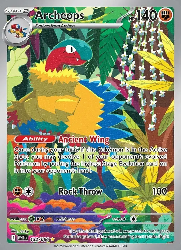 Archeops #132 White Flare PSA 10