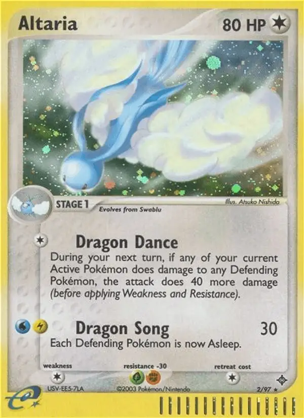 Altaria #2 Dragon PSA 10