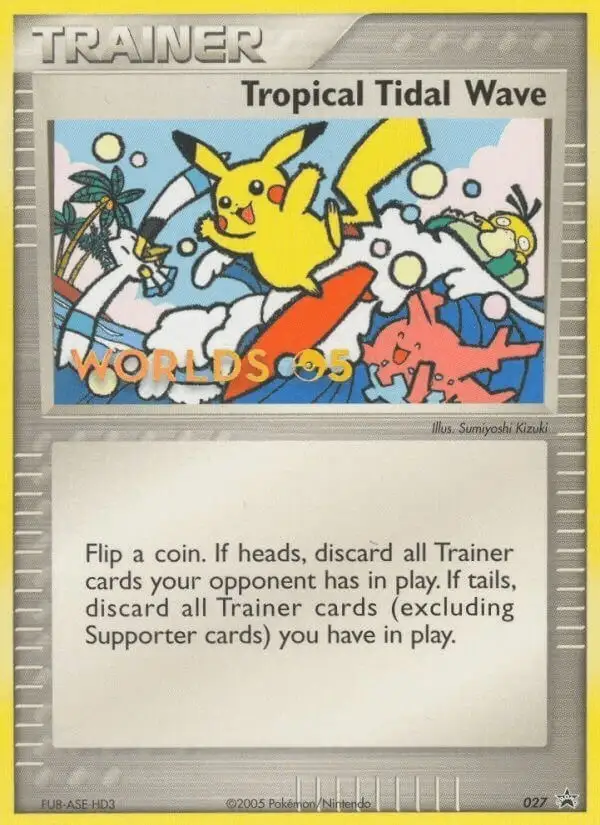 Tropical Tidal Wave #27 Nintendo Black Star Promos PSA 10