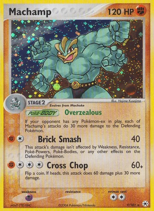 Machamp #9 Hidden Legends PSA 10
