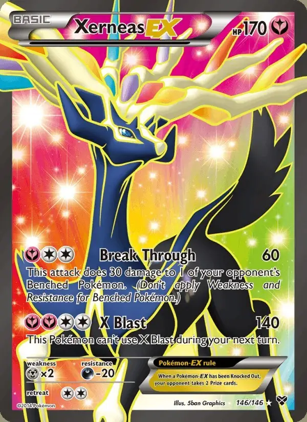 Xerneas EX #146 XY PSA 10