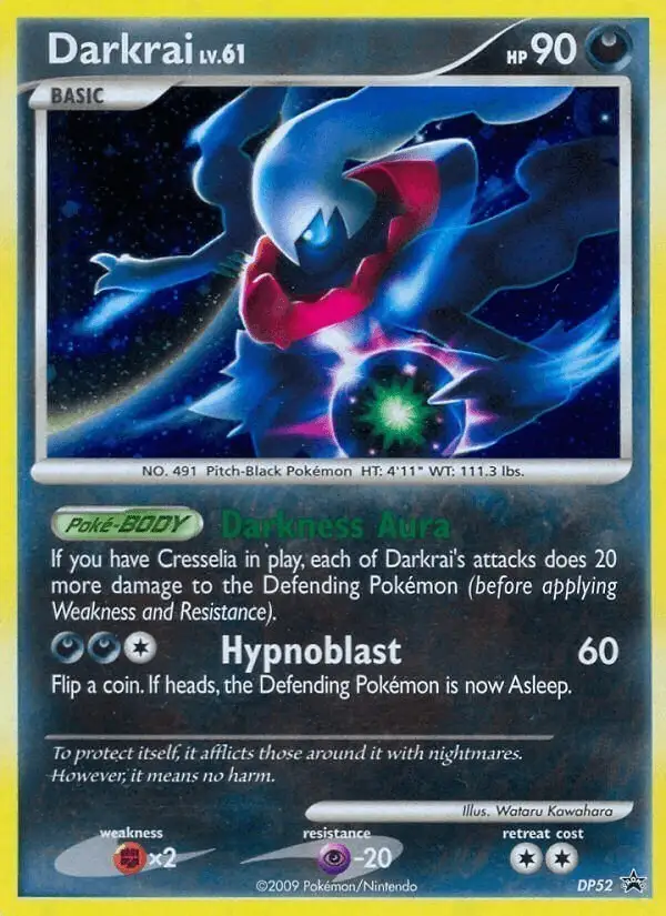 Darkrai #DP52 DP Black Star Promos PSA 10