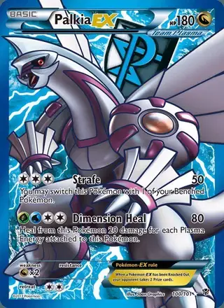 Palkia-EX #100 Plasma Blast PSA 10