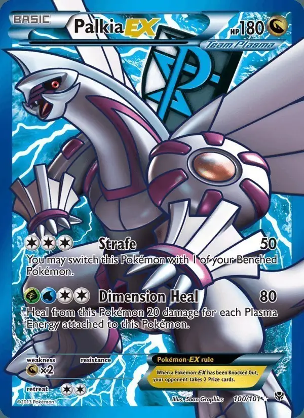 Palkia-EX #100 Plasma Blast PSA 10