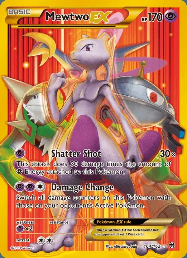 Mewtwo EX #164 BREAKthrough PSA 10