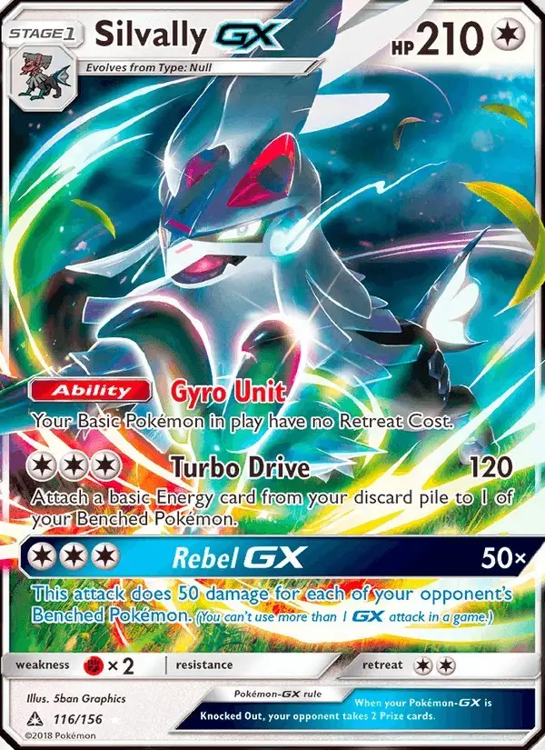 Silvally GX #116 Ultra Prism PSA 10